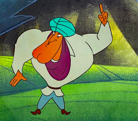 The Pink Panther Show MGM United Artists Original Production Animation Cel with Paired Pencil Sketch