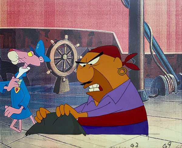 Pink Panther Show Production Animation Cel and Paired Pencil Sketches – Art  Deals