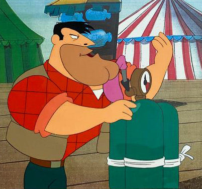 The Pink Panther Show MGM United Artists Production Animation Cel and Paired Pencil Sketch