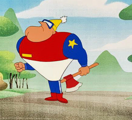 The Pink Panther Show Production Animation Cel and Paired Pencil Sketch