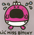 Lil Miss Bitchy Todd Goldman Canvas Giclée Print Artist Hand Signed and Numbered