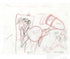 Forward March Hare Tom Ray Original Pencil Layout Drawing Hand Signed by the Artist Widow Brenda Ray