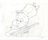 Elmer Fudd Tom Ray Original Pencil Layout Drawing Brenda Ray Hand Signed