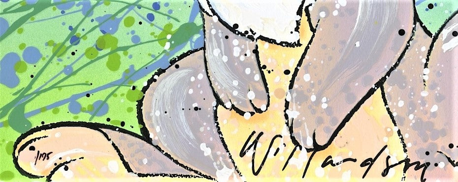 Thay Thumping Nice David Willardson International Proof Serigraph Print Artist Hand Signed and IP Numbered