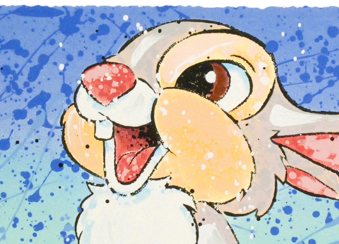 Thay Thumping Nice David Willardson Serigraph Print Artist Hand Signed and Numbered