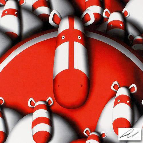 The Biggest Fan Peter Smith Giclée Print Artist Hand Signed Time Numbered and Framed