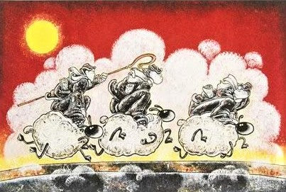 The Chase Philip Stuttard Giclée Print Artist Hand Signed Numbered and Framed