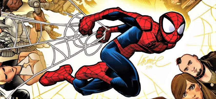 Ultimate Spider Man 150 Marvel Comics Artist David Lafuente Canvas Giclée Print Numbered
