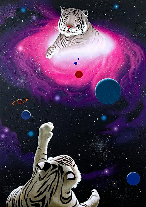 Born of the Stars William Schimmel Artist Proof Serigraph Print Artist Hand Signed and AP Numbered