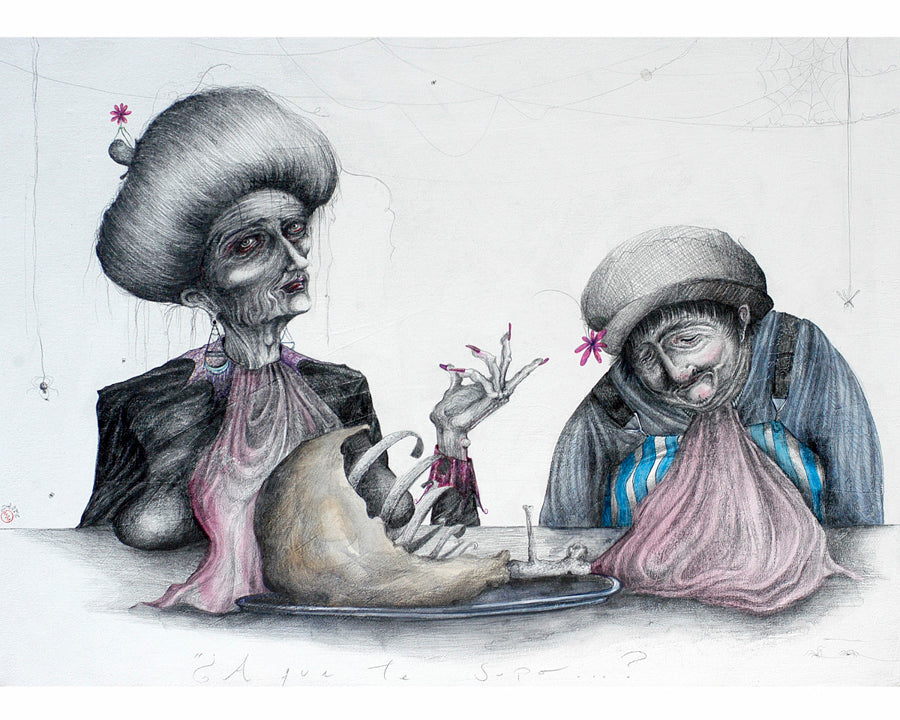 What Did It Taste Like Diana Martin Print on Photographic Paper Artist Hand Signed Numbered and Framed