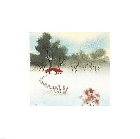 Anna Weber Original Watercolor Paintings on Paper Matted