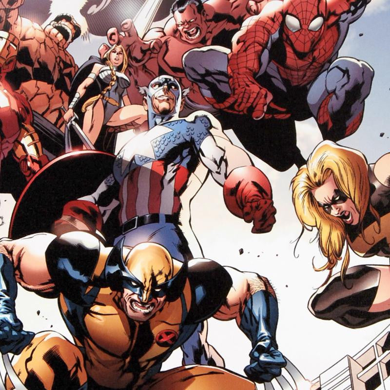 Annihilators Earthfall 1 Marvel Comics Artist Tan Eng Huat Canvas Giclée Print Numbered