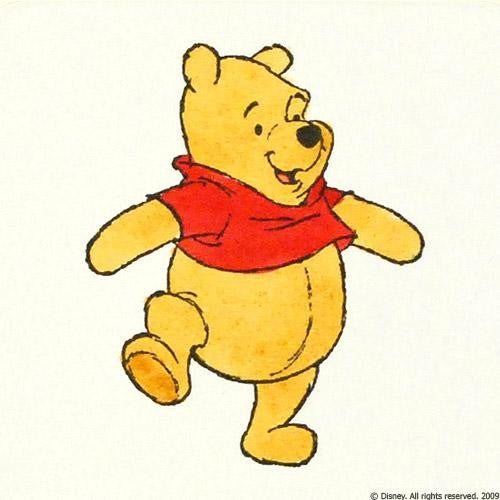 Winnie The Pooh Disney Studios Hand Tinted Color Etching Numbered