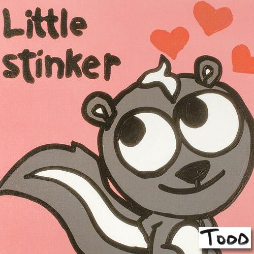 Little Stinker Todd Goldman Canvas Giclée Print Artist Hand Signed and Numbered