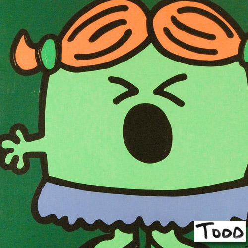 Miss Know It All Todd Goldman Canvas Giclée Print Artist Hand Signed and Numbered