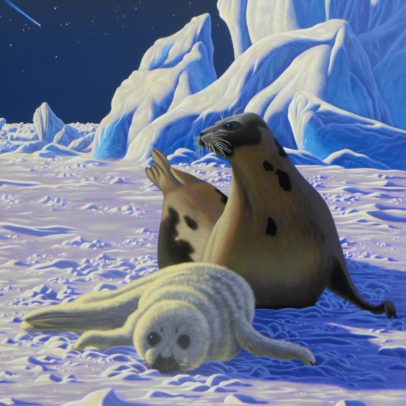 The End of Innocence William Schimmel Serigraph Print Artist Hand Signed and Numbered