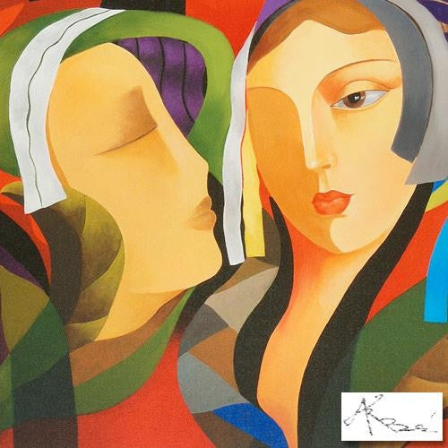 Delicate Aura Arbe Ara Berberyan Canvas Giclée Print Artist Hand Signed and Numbered