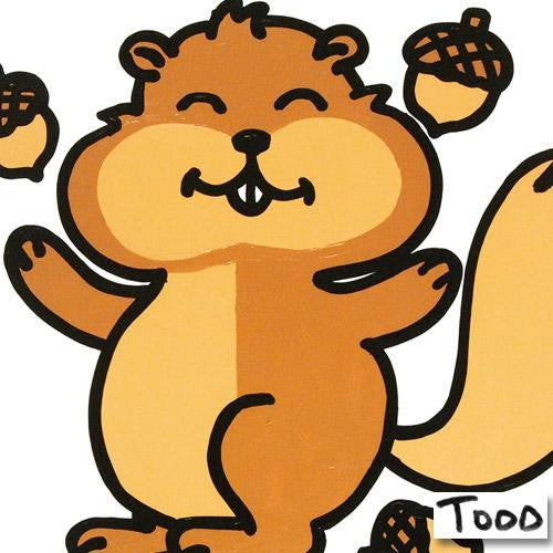 Lets Go Nuts Todd Goldman Canvas Giclée Print Artist Hand Signed and Numbered