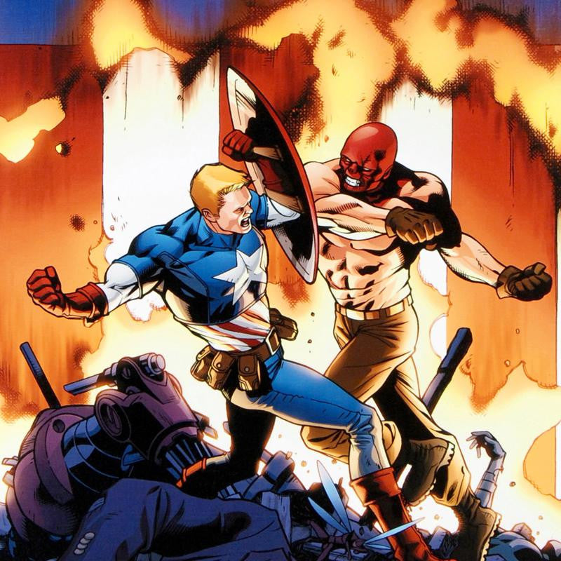 Ultimate Avengers 8 Marvel Comics Artist Carlos Pacheco Canvas Print Numbered