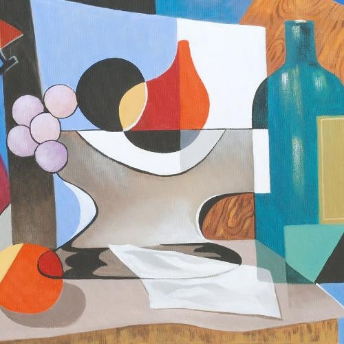 The Sum of All Art Arbe Ara Berberyan Oil Painting on Canvas Artist Hand Signed