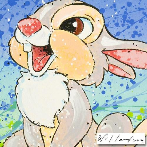 Thay Thumping Nice David Willardson International Proof Serigraph Print Artist Hand Signed and IP Numbered