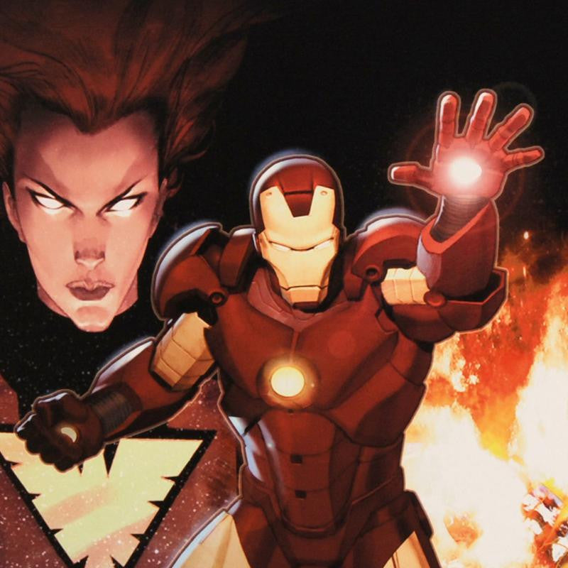 Iron Age Alpha 1 Marvel Comics Artist Ariel Olivetti Fine Art Canvas Giclée Print Numbered