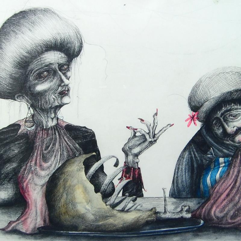 What Did It Taste Like Diana Martin Print on Photographic Paper Artist Hand Signed Numbered and Framed