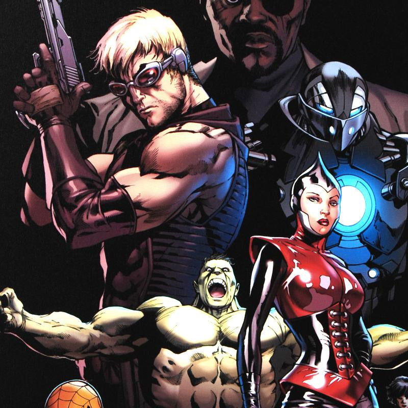 Ultimate Avengers 3 Marvel Comics Artist Carlos Pacheco Canvas Print Numbered