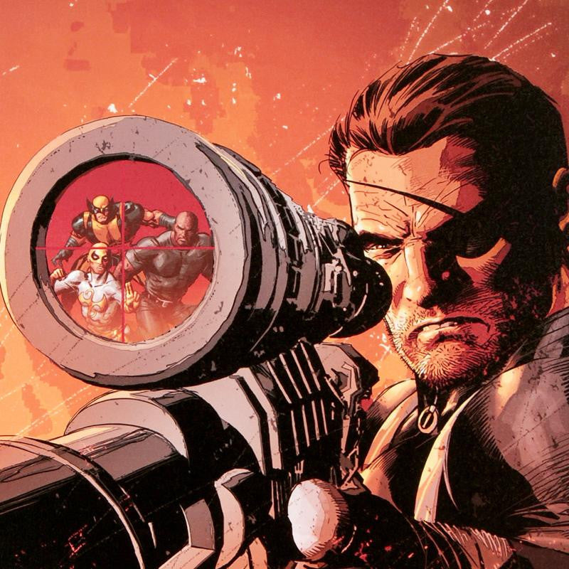 New Avengers 9 Marvel Comics Artist Mike Deodato Canvas Giclée Print Numbered