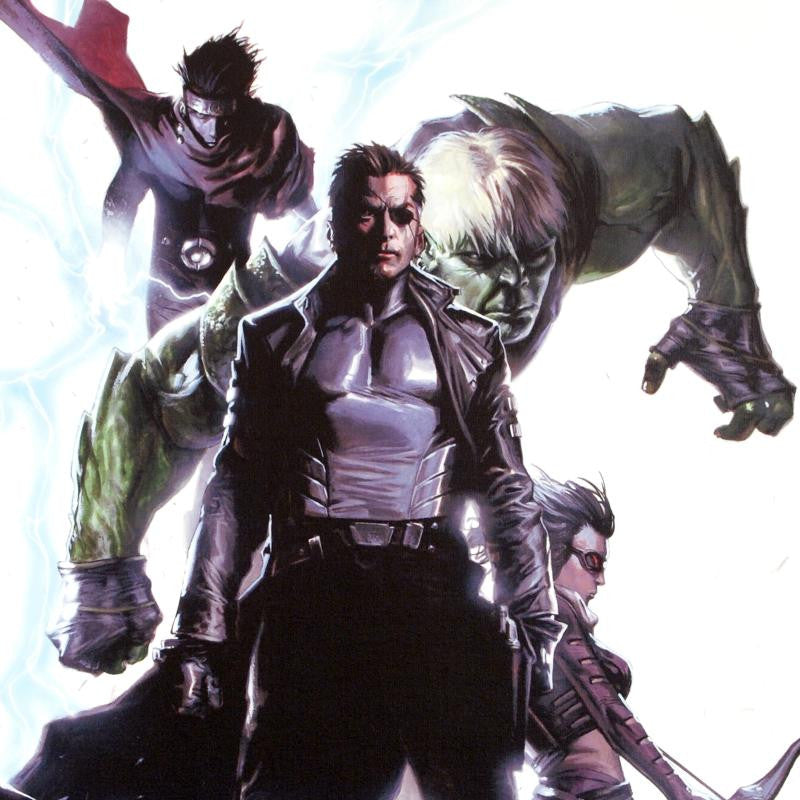 Secret Invasion 4 Marvel Comics Artist Gabriele Dell Otto Stretched Canvas Giclée Print Numbered