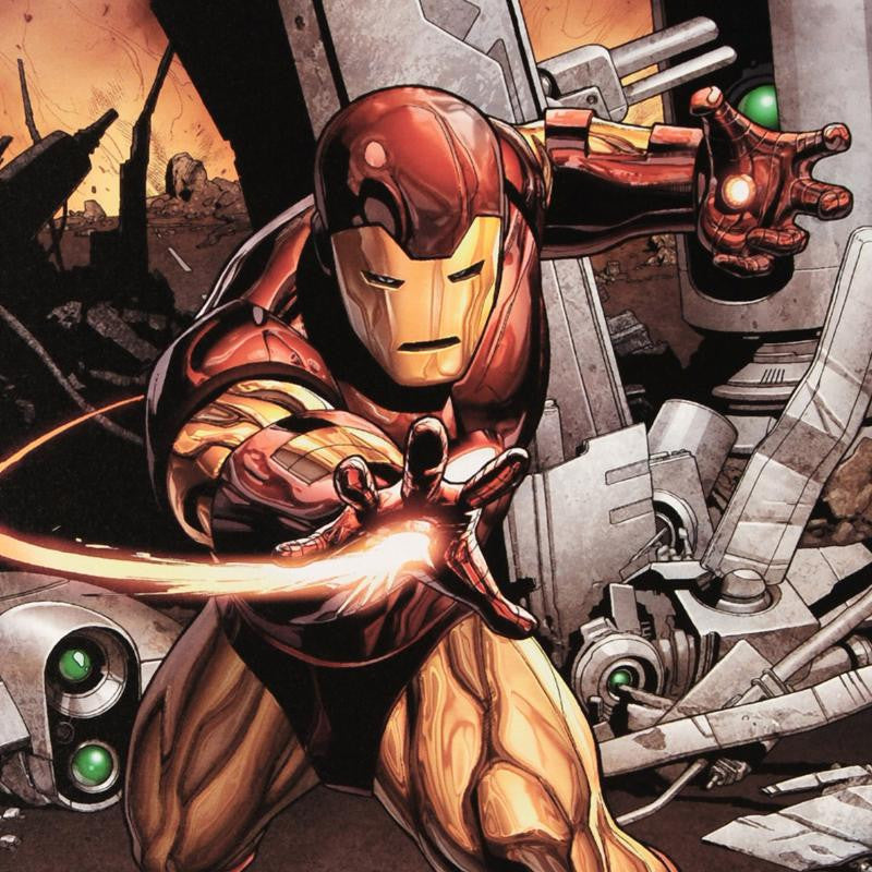 Marvel Adventures Super Heroes 1 Marvel Comics Artist Clayton Henry Canvas Giclée Print Numbered