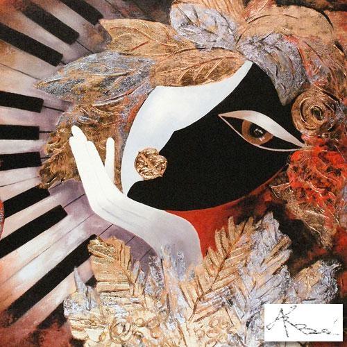 Mystery of the Night Arbe Ara Berberyan Canvas Giclée Print Artist Hand Signed and Numbered