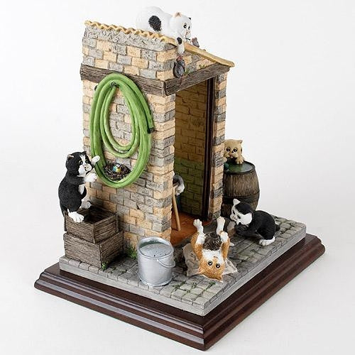 Outside Privy Linda Jane Smith Artist Proof Sculpture Artist Cast Signed and AP Numbered