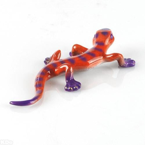 Small Lizard Barry Stein Bronze Sculpture Artist Hand Signed