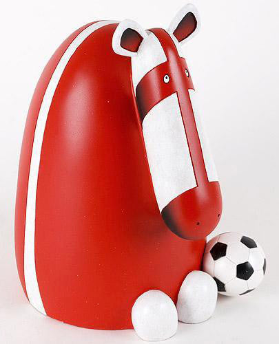 The Biggest Fan Away Peter Smith Hand Painted Sculpture Artist Hand Signed and Numbered