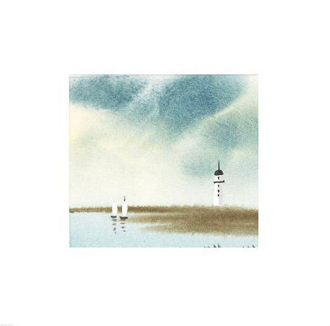 Anna Weber Original Watercolor Paintings on Paper Matted