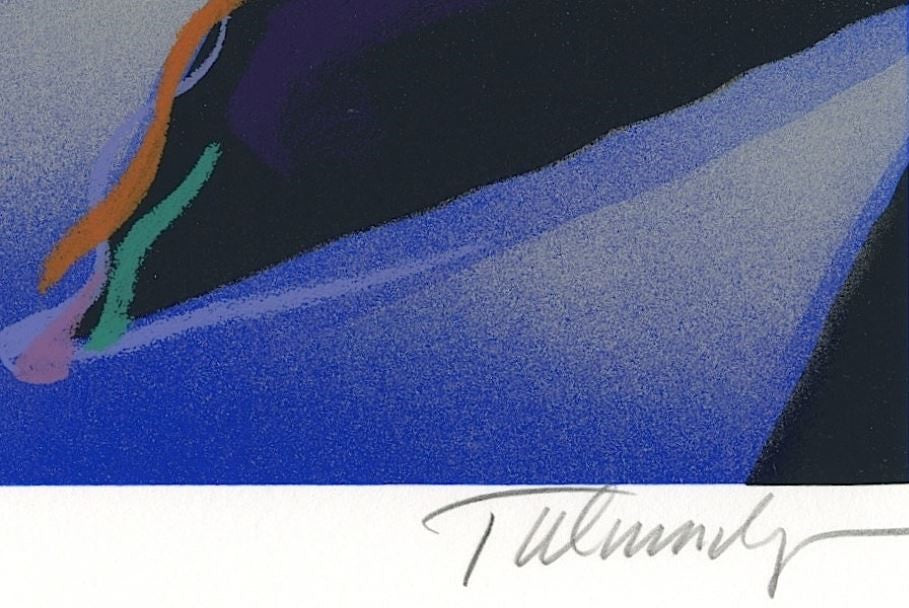 Hollywood Hotel James Talmadge Serigraph Print Artist Hand Signed and Numbered