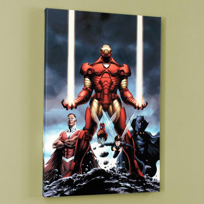 Iron Man 84 Marvel Comics Artist Steve Epting Canvas Giclée Print Numbered