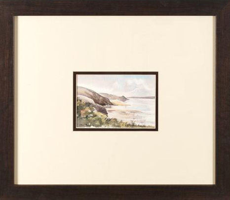 Rickets Head Newgate Martin Goode Original Watercolor Painting Artist Hand Signed and Framed