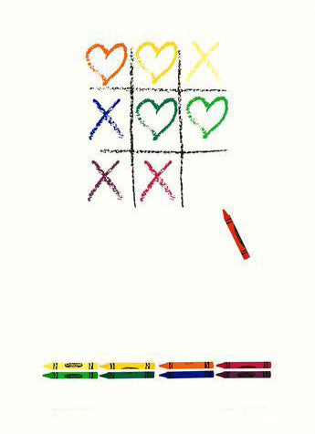 Your Move W Myers Lithograph Print Artist Hand Signed Numbered