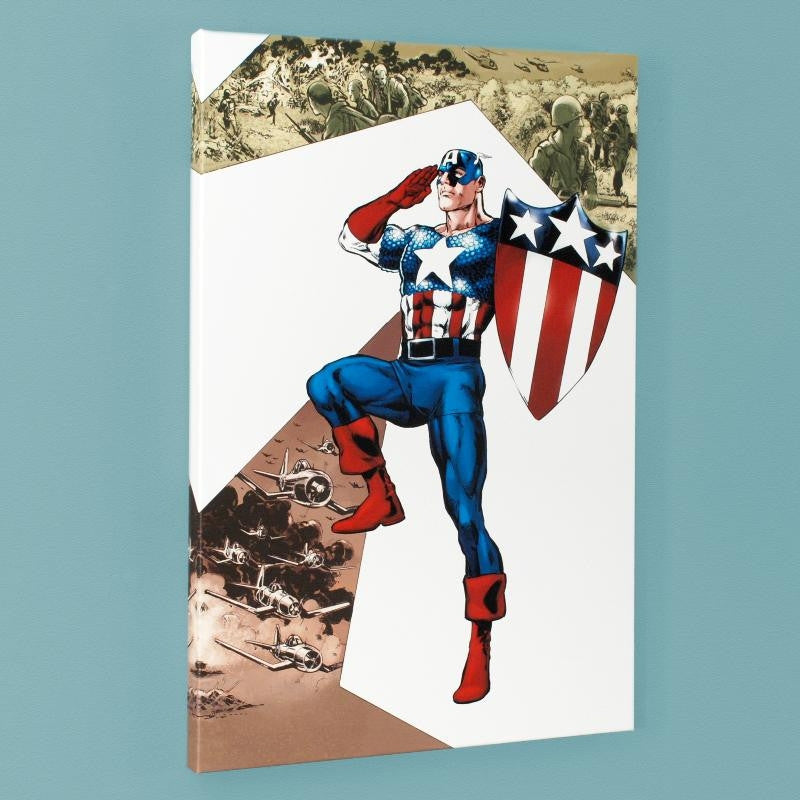 Captain America Corps 2 Marvel Comics Artist Phil Jimenez Giclée Canvas Print Numbered