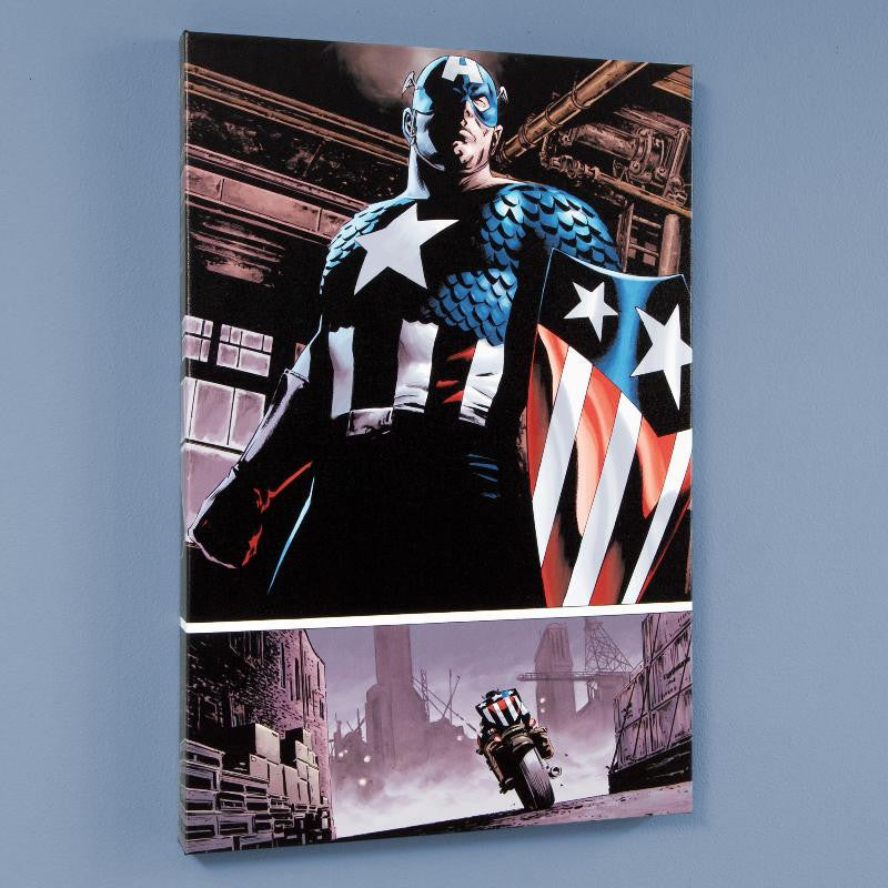 The Marvels Project 5 Marvel Comics Artist Steve Epting Fine Art Canvas Giclée Print Numbered