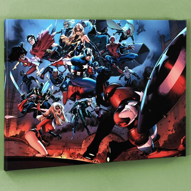 Siege 3 Marvel Comics Artist Olivier Coipel Canvas Giclée Print Numbered