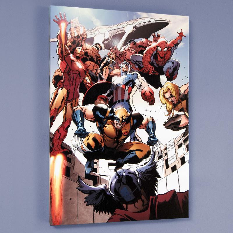 Annihilators Earthfall 1 Marvel Comics Artist Tan Eng Huat Canvas Giclée Print Numbered