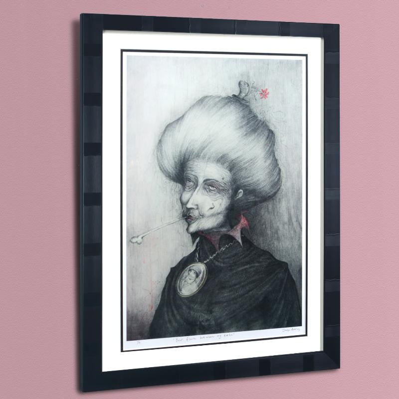 Your Flesh Between My Teeth Diana Martin Print Artist Hand Signed and Numbered