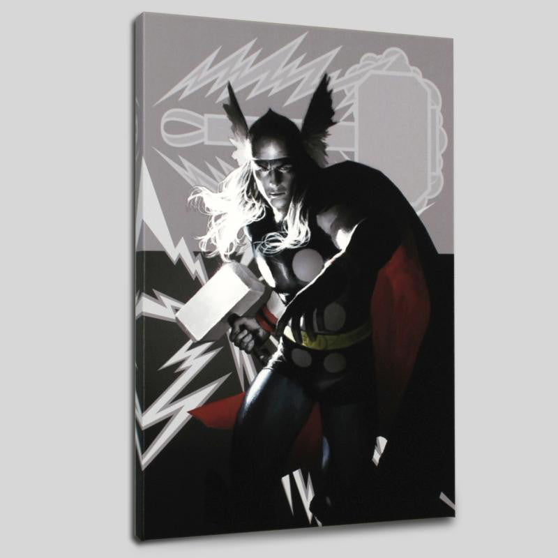 Wolverine Avengers Origins Thor 1 and The X Men 2 Marvel Comics Artist Al Barrionuevo Canvas Giclée Print Numbered