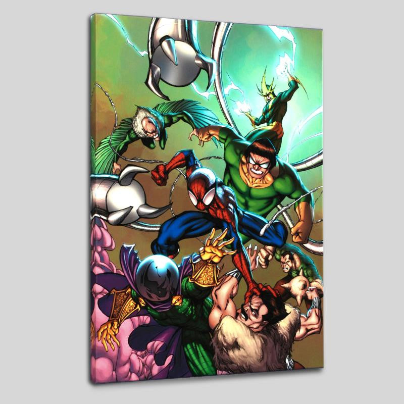 Marvel Adventures Spider Man 17 Marvel Comics Artist Cameron Stewart Canvas Giclee Print Numbered