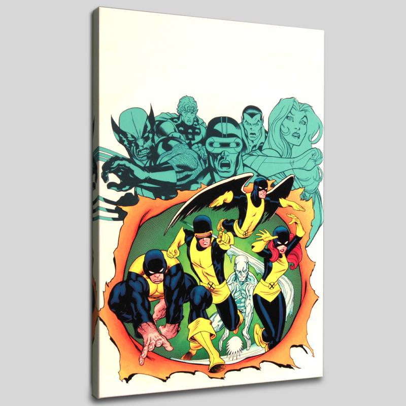X Men Giant Size 1 Marvel Comics Artist Ed McGuinness Canvas Giclée Print Numbered