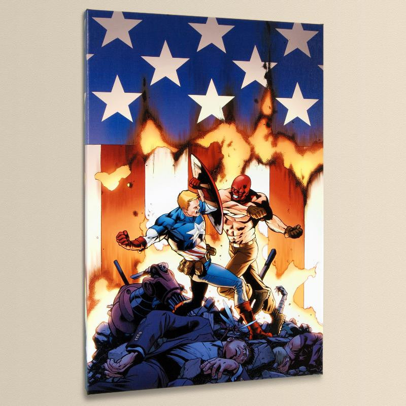 Ultimate Avengers 8 Marvel Comics Artist Carlos Pacheco Canvas Print Numbered