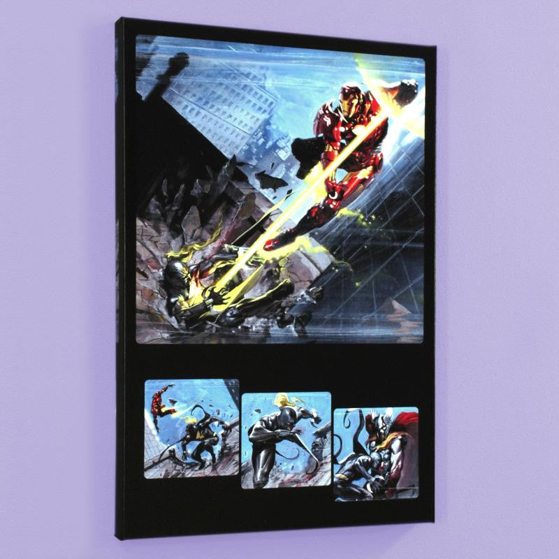 Secret War 1 Marvel Comics Artist Gabriele Dell Otto Canvas Giclée Print Numbered